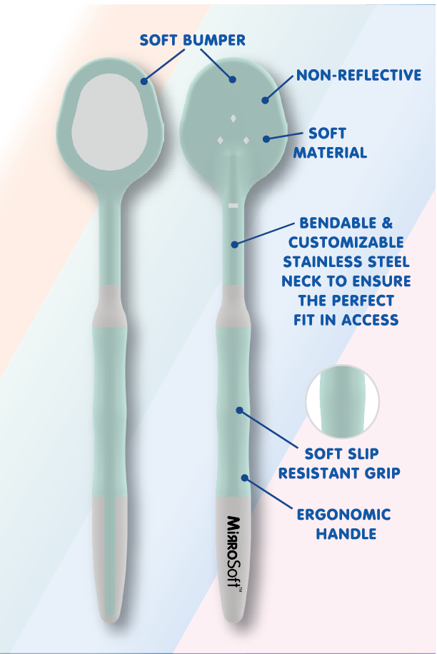 MirroSoft - Teardrop (12 Mirrors Pack)